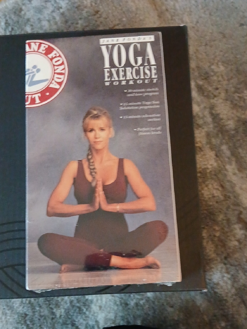 Jane Fonda Yoga Exercise Workout VHS Tape